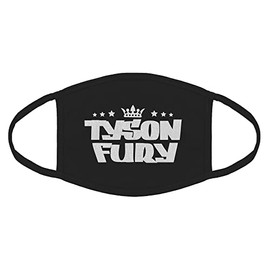 Sports Fan Tees Tyson Fury The Gypsy King Cotton Face Mask