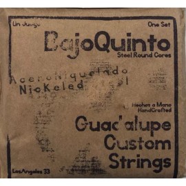 Guadalupe Bajo Quinto Guadalupe Strings Nickeled Plated