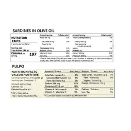 Matiz Sardines and Octopus Pulpo in Olive oil (Variety Pack of 5)