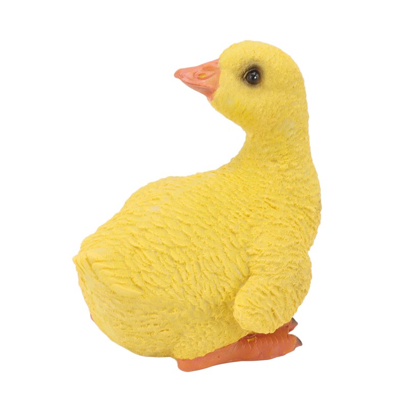 Duck Ornament Resin Weather Resistant Cute Vivid Expression Duck Statues