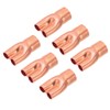 PATIKIL 1/2" x 1/4" x 1/4" ID Tee Tee Y