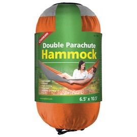Coghlan's Unisex Parachute Hammock, Orange/Grey, Double