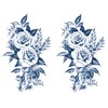 Jagua Tattoo Tattoo Stickers, 2 Weeks Disappearing Henna Tattoos Real