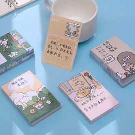 STICKY 480 Notas Adhesivas Recados Apuntes Mensajes Kawaii Cuaderno
