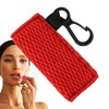 Lip Gloss Pouch Key Ring | Compact Lip Glaze Case