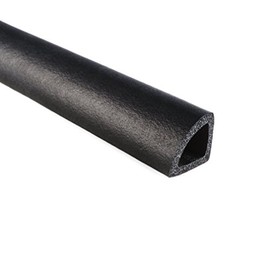 Trim-Lok Triangle Rubber Seal – X2123HT-25 EPDM Sponge Rubber Seal with HT (General Acrylic) Pressure Sensitive Adhesive – Door & Window Weather Seal for Homes, Cars, Boats – .625” H, .625” W, 25’ L