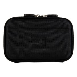 VanGoddy Premium Hard Shell Nylon Black Protective Case for Voice Caddie Swing SC100 and SC200 Swing Caddie