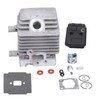 Cylinder Piston Exhaust Muffler Gasket Kit Fit for Stihl FS75