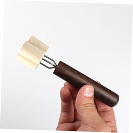 HEALLILY 2pcs Moxibustion Extender Tool Moxa Roll Extender with Comfortable Wood Handle for Therapy Compact Design for Easy Carrying