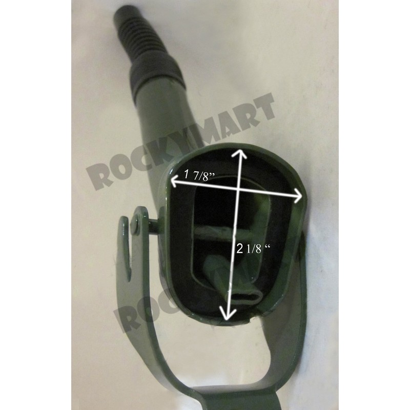 Yellow NATO Jerry Gas Can NOZZLE/SPOUT for the NATO Military