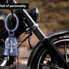 Motorcycle for Bells - Motorcycle Angel Bell for Men Women,Bell Biker Accessory,Guard Riding Safety