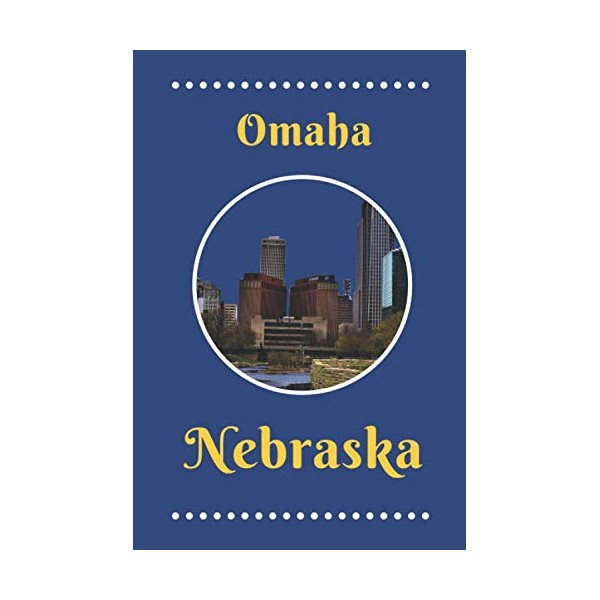 Nebraska Omaha: American journals, Writing Journal to Write In, Lined