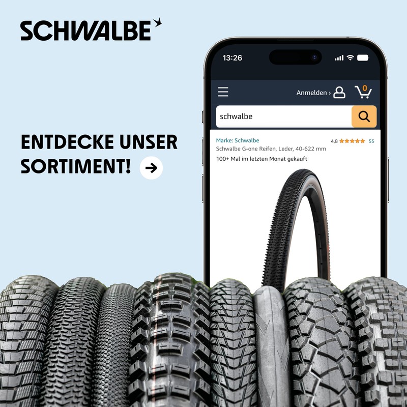 Schwalbe Aerothan Inner Tube - Bicycle Inner Tubes for Urban,