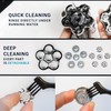 AidallsWellup Waterproof Electric Head Shaver for Bald Men - 6D