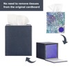 Sumnacon Tissue Box Cover Square Tissue Box Stylish PU Tissue