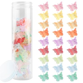 Ahoney 60PCS Mini Butterfly Hair Clips for Hair with Box Glitter 90s Y2k Hair Accessories for Girls Women 04