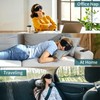 Sleep Mask with Bluetooth Headphones, 100% Light Blocking Sleep Headphones