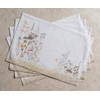 Maison d' Hermine Meadow Florals Beige 100% Cotton Set of