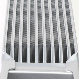 Auto Dynasty Universal Silver Aluminum 10-Row Engine Oil Cooler + Oil Filter Relocation Kit