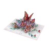 iGifts And Cards Pink Butterfly Paradise Pop-Up 3D Greeting Card
