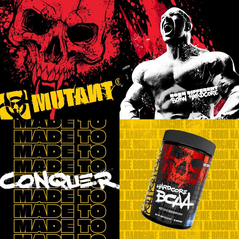 Mutant MUTANT HARDCORE BCAA - Pre, Intra or Post Workout