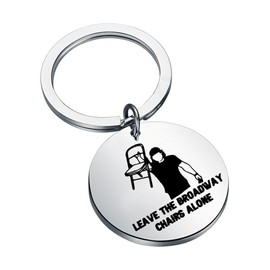 Singer Inspired Jewelry Country Music Lovers Concert Gift MW Album Gift Leave The Broadway Chairs Alone Keychain For Fans (ChairsAloneKS-CA)