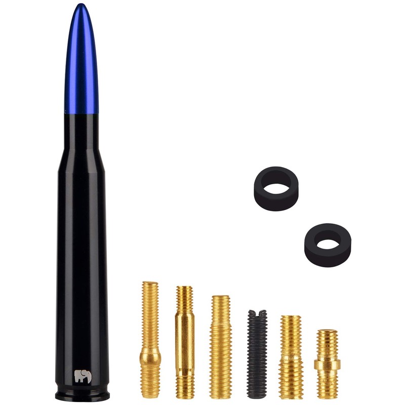 50 Cal Caliber Bullet Style Antenna, Compatible with Chevy -