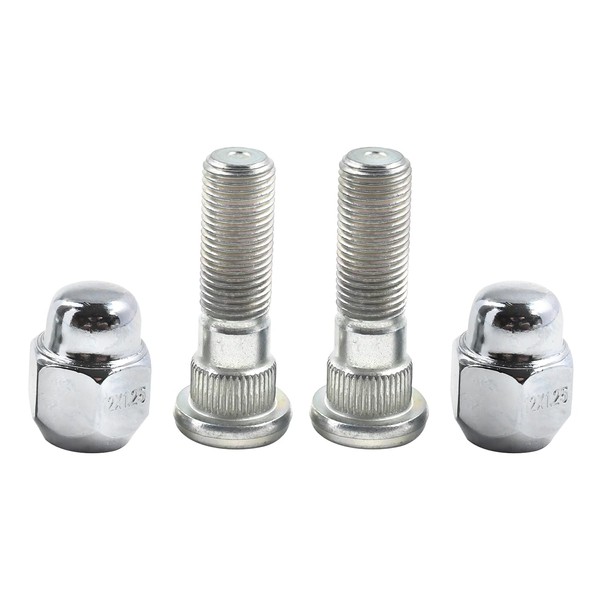 2 Pcs Wheel Hub Bolt Stud Nut Set 28365FE001 28171AJ000