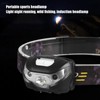 LED Gestures Sensor Headlight Multifunctional Outdoor Waterproof Headlamp for Camping