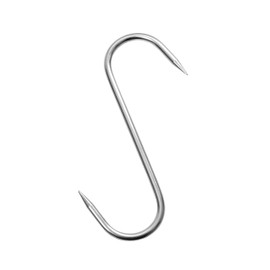 CNS 10 x S-Hooks Meat Hooks Hooks – Size: 160/6 mm