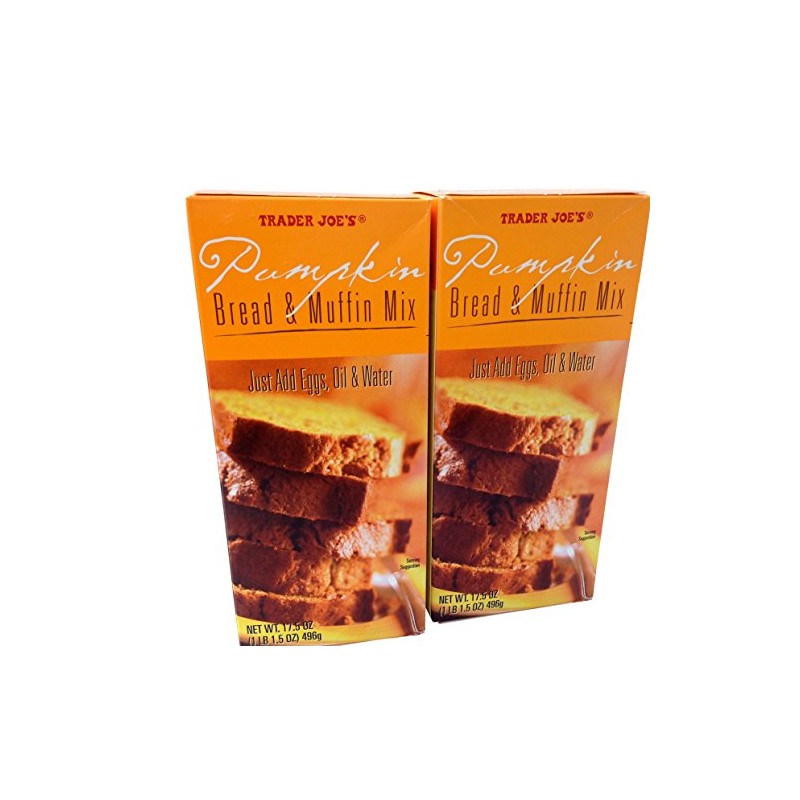 Trade Joes Pumpkin Bread and Muffin Mix: 2 Boxes 1