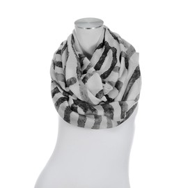 Majea 880027 Women's Loop Scarf, Grey 13