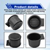 Pleoos Front Seat Dual Cup Holder Insert Compatible with 2011-2016