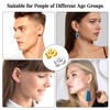 20Pcs/10 Pairs Earring Backs 14K Gold 925 Sterling Silver Earring