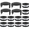 PowerSmart 10 Pack String Trimmer Replacement Spools Cover Set PS76112A