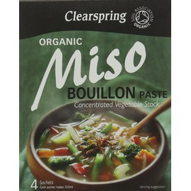 Clearspring Organic Japanese Umami Instant Stock Paste, 100g (Pack of 4)