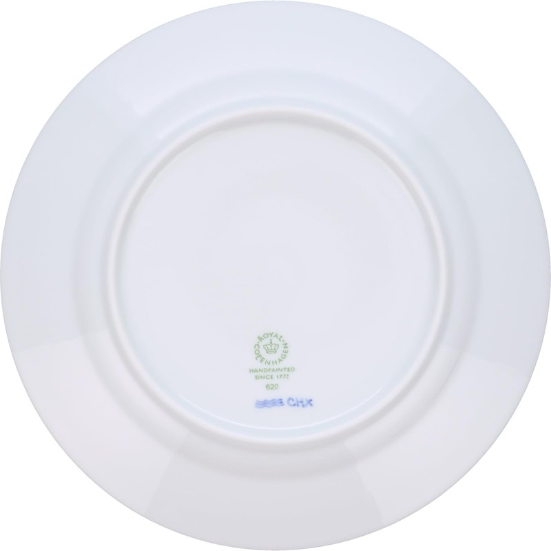 Royal Copenhagen 1017199 Blue Fluted Plain Plate, 7.5 inches (19