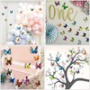 Heansun 80 PCS Butterfly Wall Decor Waterproof Removable Reusable Wings