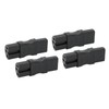 4pcs IEC320 C13 to IEC320 C15 Power Adapter Professional Standard