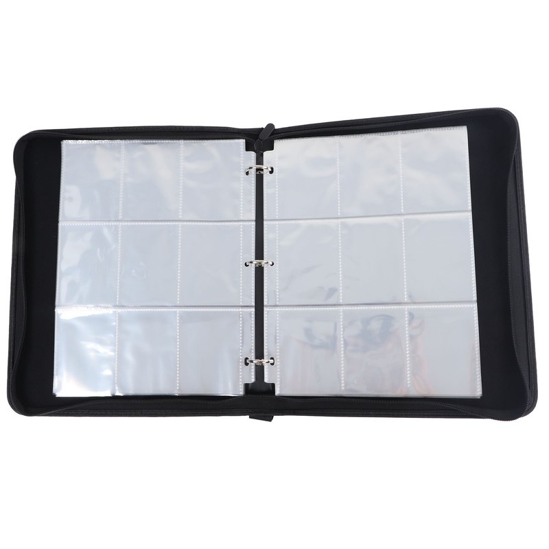 9 Pocket Trading Card Binder 20 Clear Card Pages Prevent