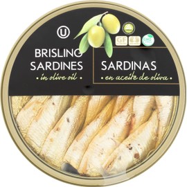 Grilled Catch Sardine Brisling Olive Oil, 5.6 oz