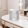 Svpolns Bling Round Dispenser Stackable Apothecary Jar with Clear Lid