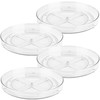 Clear Lazy Susan Organizer - 4PK - 9 Inch -