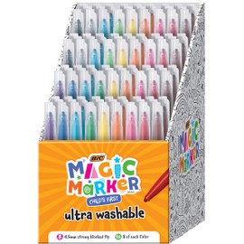 BIC Child's First Magic Marker, Assorted Colors, 96-Count