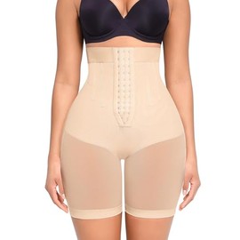 FeelinGirl Shapewear Tummy Control Butt Lifting Panties Thigh Slimmer Body Shaper High Waisted Shorts Skin