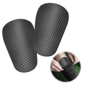 YALiya Football Shin Pads, 1 Pair Mini Shin Pads, 8 cm x 5 cm, Black, Small Shin Pads, Protective Equipment, for Children/Teenagers/Adults