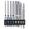 Takagi Earth Man Hexagonal Drill Bit Set, 0.3 inch (6.35