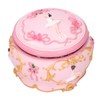 LED Music Box Figurine Rotation Exquisite Music Box Home Decoration