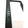 Angry Hulk with Boy  - Carbon Fiber with Green Automotive License Plate Frame