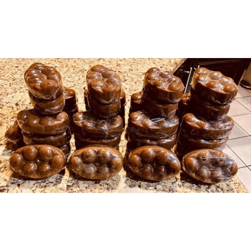 Homemade Jabon de cafe ,canela, y vitamina E. Exfoliante para